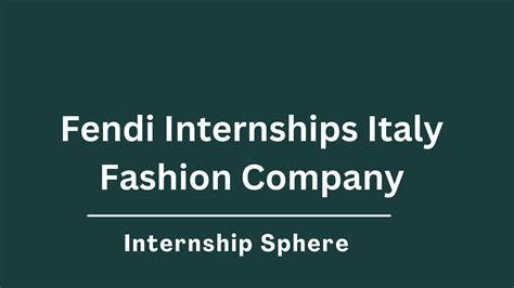 fendi intern